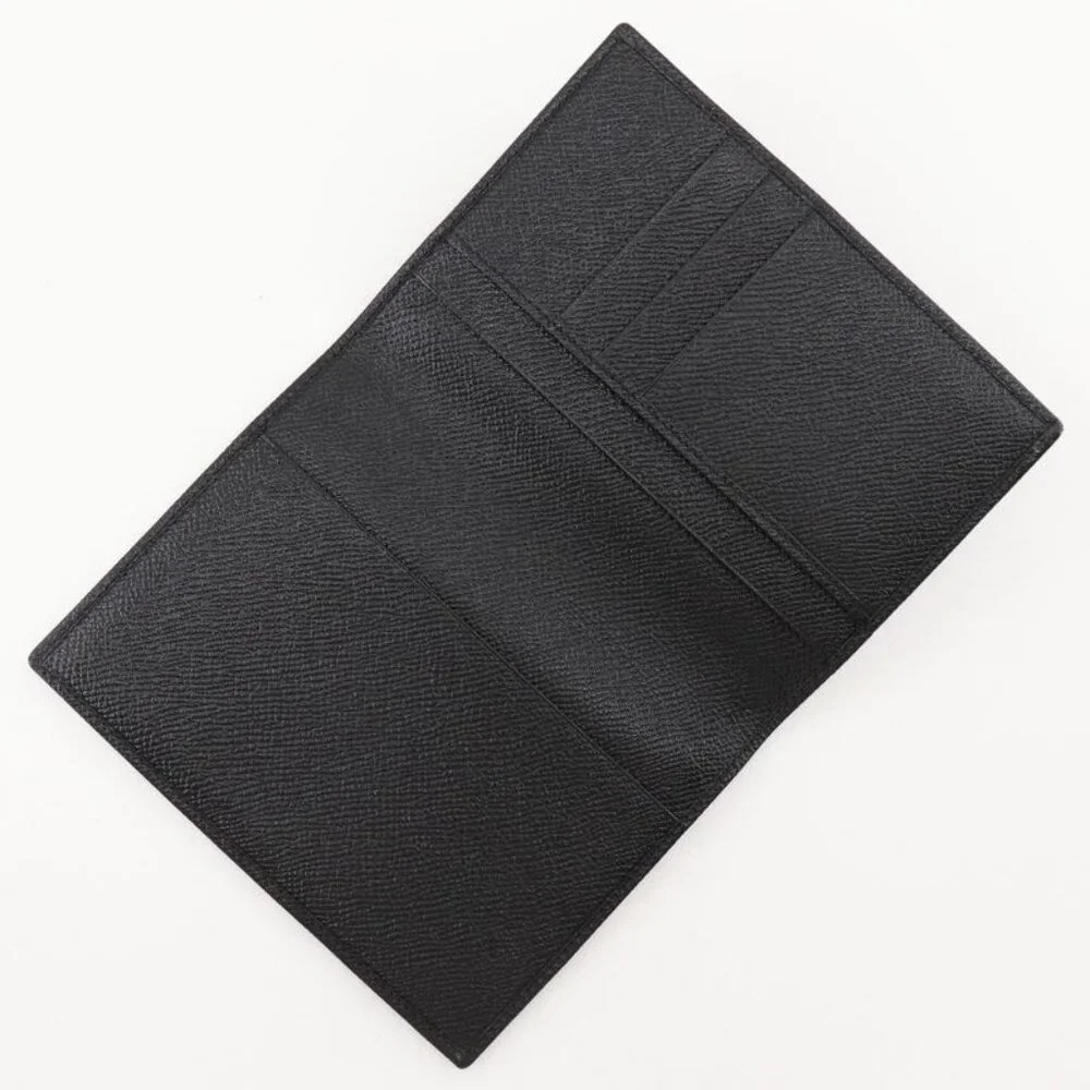 Bvlgari Leather Black Notebook Cover